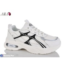 Кросівки жіночі на весну/осінь (8 пар р.36-41) білий  "Aba"