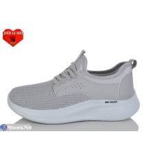 Кросівки жіночі на весну/осінь (8 пар р.37-41) сірий  "Jiao Li Mei"