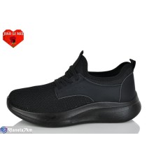 Кросівки жіночі на весну/осінь (8 пар р.37-41) чорний  "Jiao Li Mei"