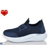 Кросівки жіночі на весну/осінь (8 пар р.37-41) синій  "Jiao Li Mei"