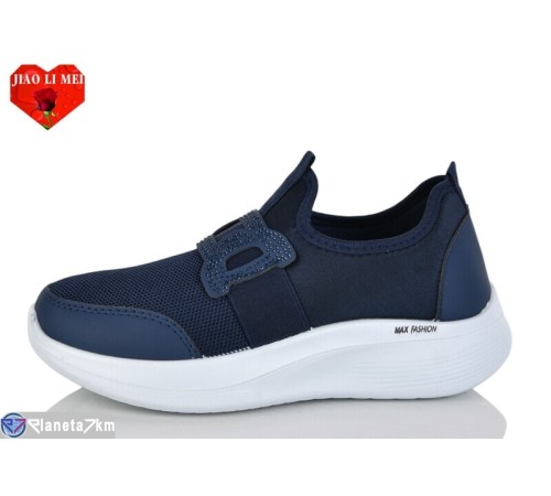 Кросівки жіночі на весну/осінь (8 пар р.37-41) синій  "Jiao Li Mei"
