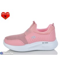 Кросівки жіночі на весну/осінь (8 пар р.37-41) рожевий  "Jiao Li Mei"