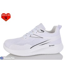 Кросівки жіночі на весну/осінь (8 пар р.37-41) білий  "Jiao Li Mei"