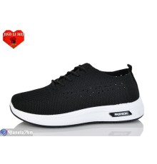 Кросівки жіночі на літо (8 пар р.37-41) чорний  "Jiao Li Mei"