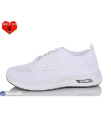 Кросівки жіночі на літо (8 пар р.37-41) білий  "Jiao Li Mei"