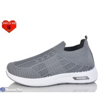 Кросівки жіночі на літо (8 пар р.37-41) сірий  "Jiao Li Mei"