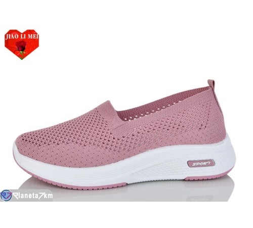 Сліпони жіночі на літо (8 пар р.37-41) рожевий  "Jiao Li Mei"