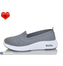 Сліпони жіночі на літо (8 пар р.37-41) сірий  "Jiao Li Mei"