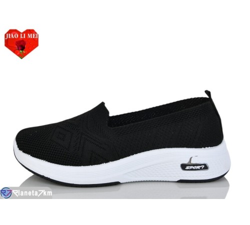 Сліпони жіночі на літо (8 пар р.37-41) чорний  "Jiao Li Mei"