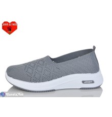 Сліпони жіночі на літо (8 пар р.37-41) сірий  "Jiao Li Mei"