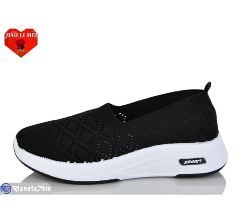 Сліпони жіночі на літо (8 пар р.37-41) чорний  "Jiao Li Mei"