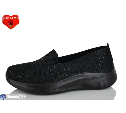Сліпони жіночі на літо (8 пар р.40-43) чорний  "Jiao Li Mei"