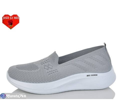 Сліпони жіночі на літо (8 пар р.40-43) сірий  "Jiao Li Mei"
