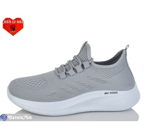 Кросівки жіночі на літо (8 пар р.40-43) сірий  "Jiao Li Mei"