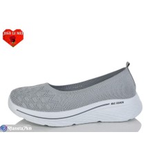 Сліпони жіночі на літо (8 пар р.40-43) сірий  "Jiao Li Mei"