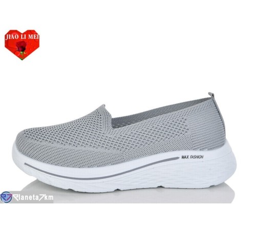 Сліпони жіночі на літо (8 пар р.40-43) сірий  "Jiao Li Mei"