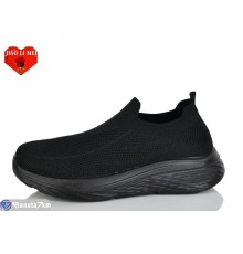 Кросівки жіночі на літо (8 пар р.40-43) чорний  "Jiao Li Mei"