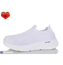 Кросівки жіночі на літо (8 пар р.40-43) білий  "Jiao Li Mei"