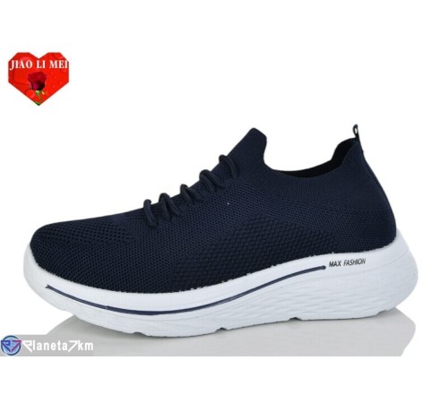 Кросівки жіночі на літо (8 пар р.40-43) синій  "Jiao Li Mei"