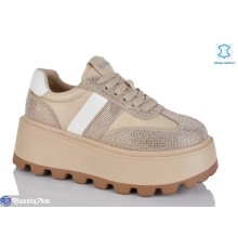 Кросівки жіночі на весну/осінь (6 пар р.36-41) бежевий  "TETRAST"