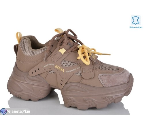 Кросівки жіночі на весну/осінь (6 пар р.36-40) коричневий  "TETRAST"