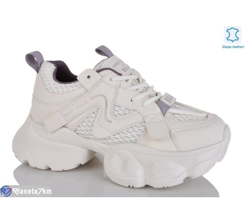 Кросівки жіночі на весну/осінь (6 пар р.36-40) бежевий  "TETRAST"