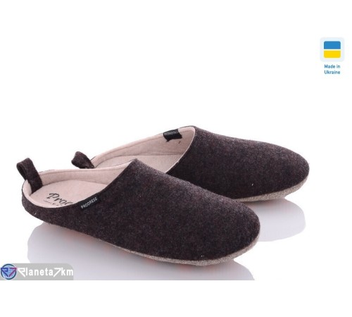 Тапки чоловічі на весну/осінь (10 пар р.39-45) коричневий  "Korka"