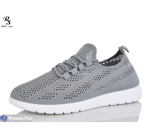 Кросівки жіночі на літо (8 пар р.37-41) сірий  "Red Sun"