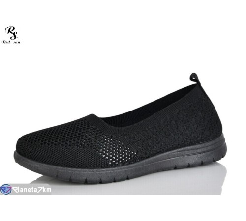 Туфлі жіночі на літо (8 пар р.37-41) чорний  "Red Sun"