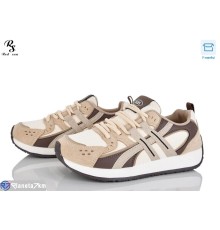 Кросівки жіночі на весну/осінь (8 пар р.36-41) бежевий  "Red Sun"