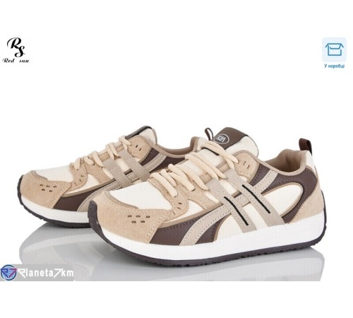 Кросівки жіночі на весну/осінь (8 пар р.36-41) бежевий  "Red Sun"
