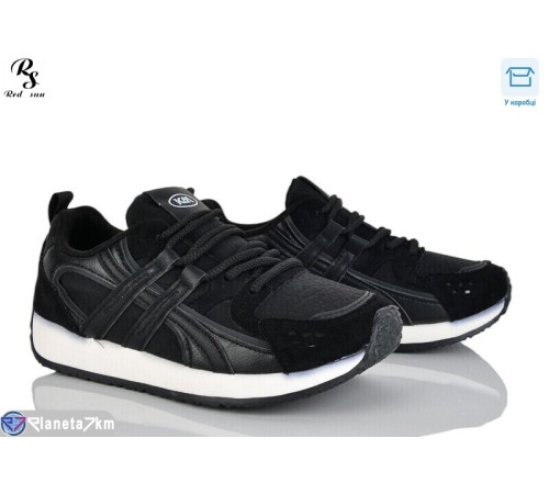 Кросівки жіночі на весну/осінь (8 пар р.36-41) чорний  "Red Sun"