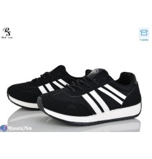 Кросівки жіночі на весну/осінь (8 пар р.36-41) чорний  "Red Sun"