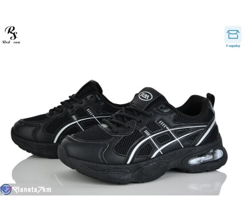 Кросівки жіночі на весну/осінь (8 пар р.36-41) чорний  "Red Sun"