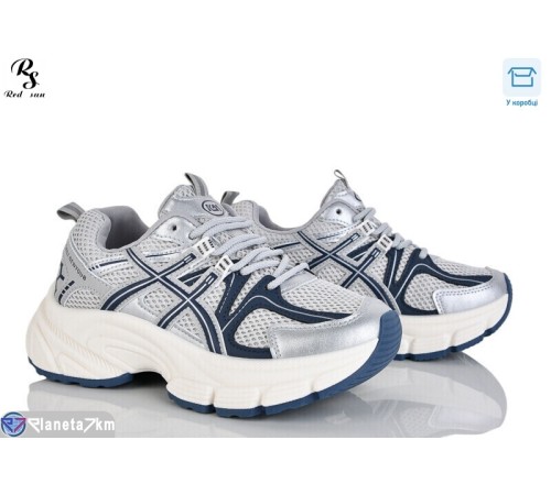 Кросівки жіночі на весну/осінь (8 пар р.36-41) сірий  "Red Sun"