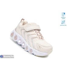 Дитячі кросівки на весну/осінь (8 пар р.27-32) бежевий  "TOMMY"