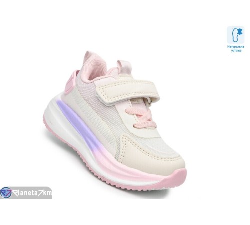 Дитячі кросівки на весну/осінь (8 пар р.21-26) рожевий  "TOMMY"