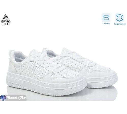 Кросівки жіночі на весну/осінь (8 пар р.36-40) білий  "STILLI Group"