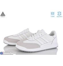 Кросівки жіночі на весну/осінь (8 пар р.36-41) білий  "STILLI Group"