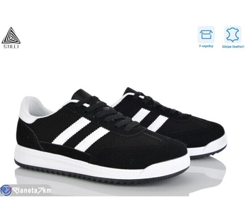 Кросівки жіночі на весну/осінь (8 пар р.36-41) чорний  "STILLI Group"