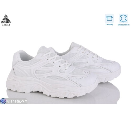 Кросівки жіночі на весну/осінь (8 пар р.36-41) білий  "STILLI Group"