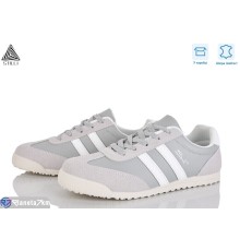 Кросівки жіночі на весну/осінь (8 пар р.36-41) сірий  "STILLI Group"