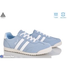 Кросівки жіночі на весну/осінь (8 пар р.36-41) блакитний  "STILLI Group"