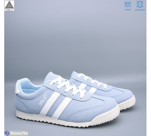 Кросівки жіночі на весну/осінь (8 пар р.36-41) блакитний  "STILLI Group"