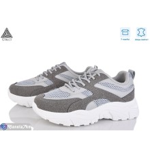 Кросівки жіночі на весну/осінь (8 пар р.36-41) сірий  "STILLI Group"