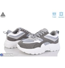 Кросівки жіночі на весну/осінь (8 пар р.36-41) сірий  "STILLI Group"