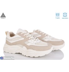 Кросівки жіночі на весну/осінь (8 пар р.36-41) бежевий  "STILLI Group"