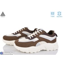 Кросівки жіночі на весну/осінь (8 пар р.36-41) коричневий  "STILLI Group"