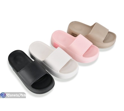 Шлепки жіночі на літо (12 пар р.36-41) мікс  "KaPira"