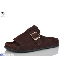 Шлепки жіночі на літо (8 пар р.36-41) коричневий  "Red Sun"